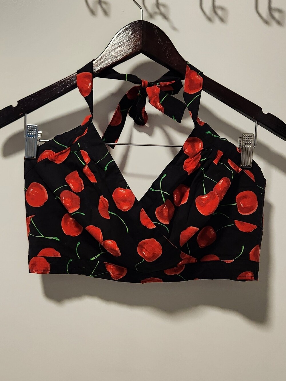 Pinup Rockabilly Cherry Crop Top 2000s
